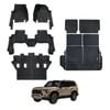 AUSGO Injection Floor Mats Boot Liner Back Seat Protector Set for Lexus GX550 Sport Luxury 7-Seat 2024-Onwards Floor Liners