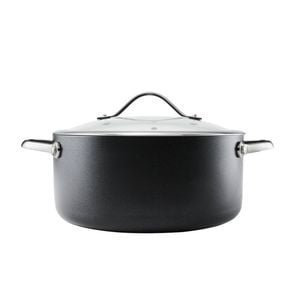 Baccarat Id3 Hard Anodised Casserole With Lid 24cm