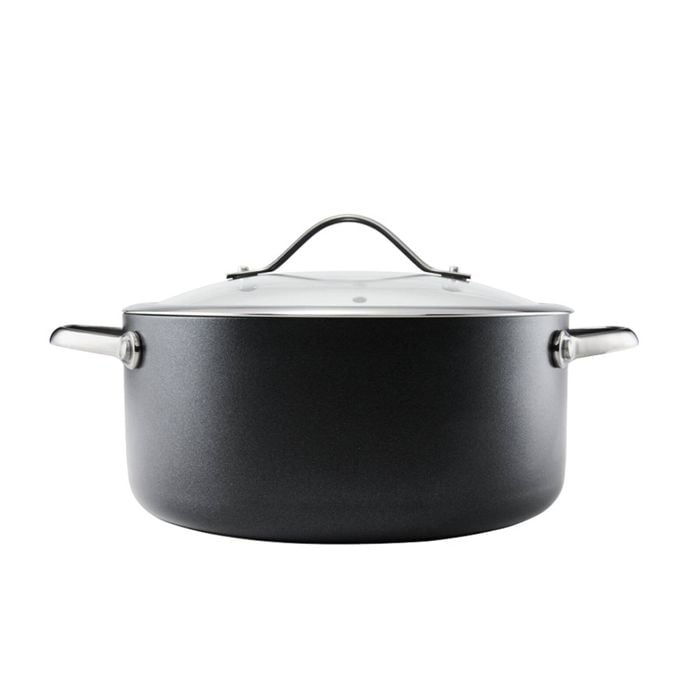 Baccarat Id3 Hard Anodised Casserole With Lid 24cm