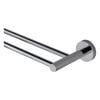 MIXX 750mm Chrome Chia Round Double Towel Rail