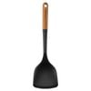 Staub 31cm Matte Silicone Turner w/ Wood Handle Kitchen Cooking Utensil Brown