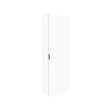Lugna 2048 x 600 x 380mm White 3 Shelf 3 Drawer Right Hinged Door Storage Cabinet