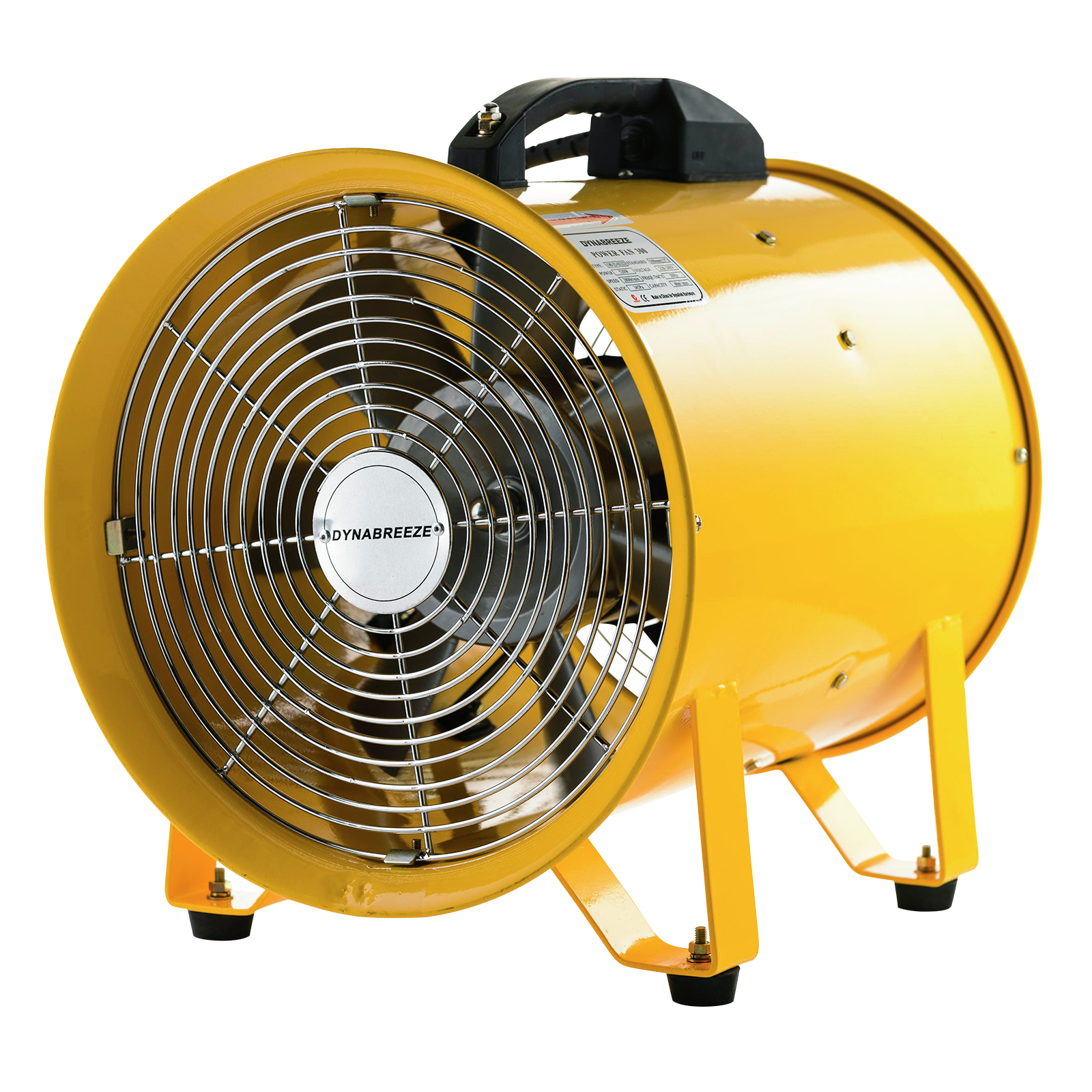 Dynabreeze 300mm Yellow Extraction Fan product image