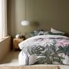 Accessorize Bedroom Collection Queen Forest Green Curiosity Washed Cotton Printed 3 Piece Comforter Set