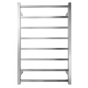 Forme Square 8 Bar Heated Towel Rail