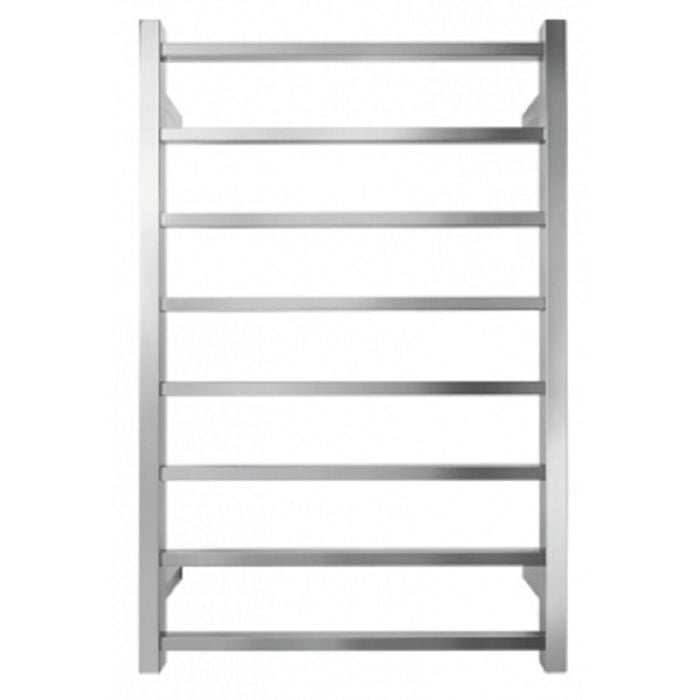 Forme Square 8 Bar Heated Towel Rail