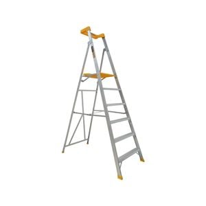 Gorilla 150kg Pro-Lite 6 Step Aluminium Platform Ladder