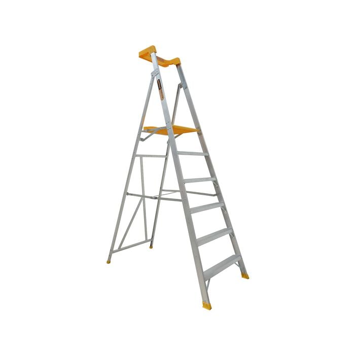 Gorilla 150kg Pro-Lite 6 Step Aluminium Platform Ladder