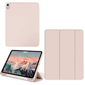 Foldable Smart Cover Flip Case - For Apple iPad 5/6th gen / Air1 / Air2 / Pro 9.7 (Pink)