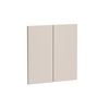Kaboodle 600mm Cannellini Modern Rangehood Doors - 2 Pack