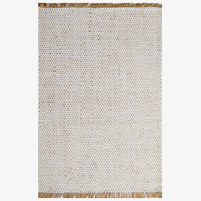 Handwoven Jute Rug-Bali-1140-Ivory/Natural-160x230cm