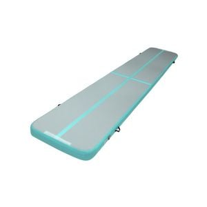 Everfit 5X1M Airtrack Inflatable Air Track Tumbling Mat Gymnastics Mint Green