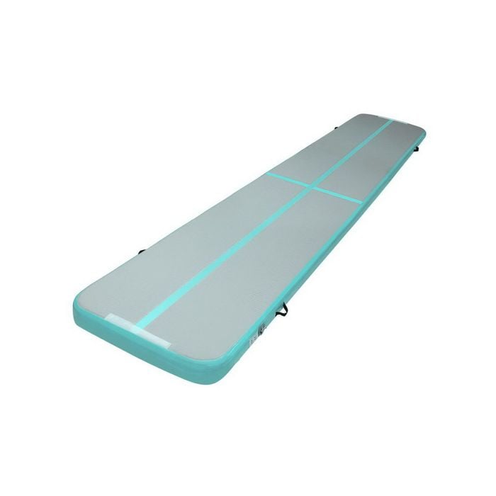 Everfit 5X1M Airtrack Inflatable Air Track Tumbling Mat Gymnastics Mint Green