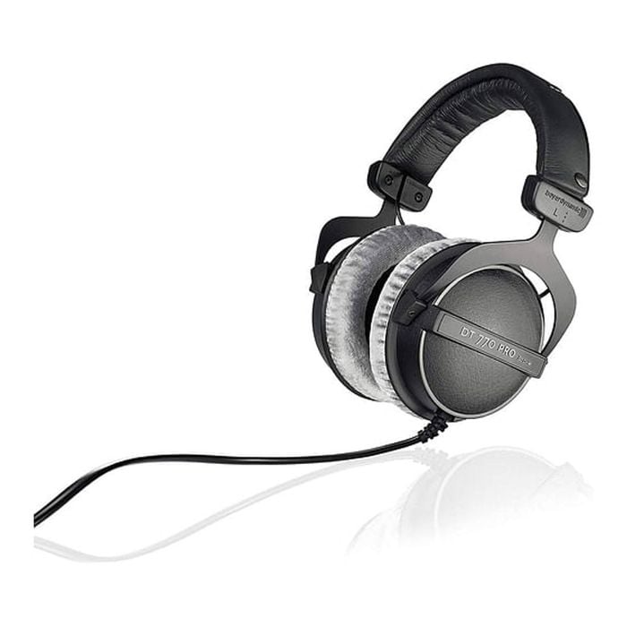 Beyerdynamic Dt 770 Pro 80 Ohm Closed Studio Headphones - Black [bd-dt770pro80]