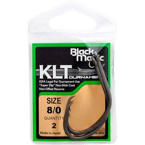 Black Magic KLT Teflon Coated Fishing Hook Small Pack 8/0