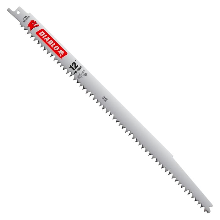 Diablo 12" Fleam Ground Reciprocating Saw Blade for Pruning