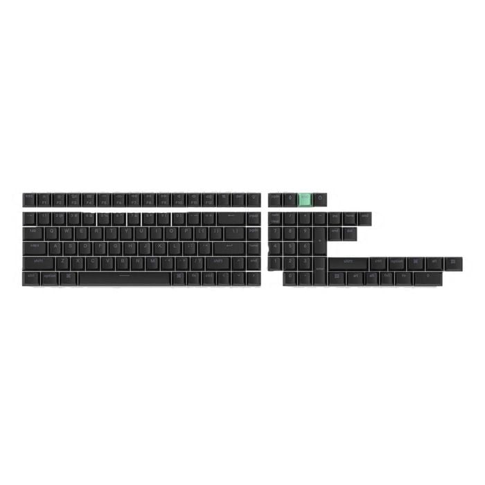 Keychron Double-Shot PBT Cherry Profile Shine Through Keycap Set (Black)