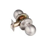 Schlage Satin Stainless Steel Regent Series Denver Passage Knobset