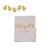 Bloomington Five Little Ducks Embroidered Polyester Cotton Cot Size Sheet Set