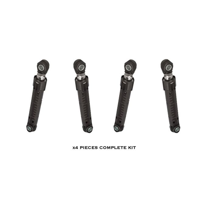 x4 Font Loader Washing Machine Shock Absorbers Complete Kit - Suspensions DC66-00343FASY, suits Samsung