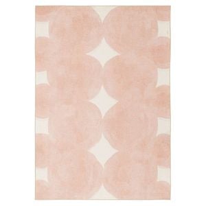 Loopsie-230cm X 160cm-gables Peach Washable Indoor Outdoor Rug