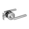 Delf Satin Stainless Madrid Privacy Lever Set