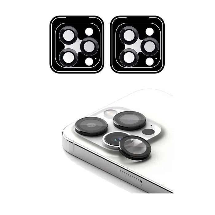 Icoverlover 2x For Iphone 15 Pro Max Camera Lens Protectors With Locator