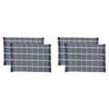 2x 2pc NF Home & Entertaining Essentials Greenland Placemat 33x45cm Solid Blue