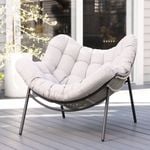 Marquee Reader Wicker Statement Chair