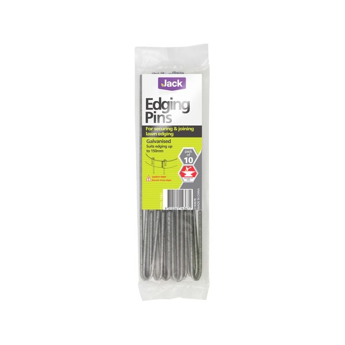 Jack 280mm Garden Edging Pins - 10 Pack