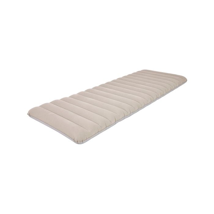 All Set Single Size Flocked Airbed Portable Camping Mattress
