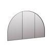 Future Glass Aria Arch Mirror Cabinet - 800 x 1200mm - Matte Black