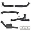 Ignite Exhausts Cat Back For Nissan Y62 Patrol 5.6l V8 3 Inch With Mid Section Hotdog 409 Stainless Steel