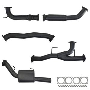 Ignite Exhausts Cat Back For Nissan Y62 Patrol 5.6l V8 3 Inch With Mid Section Hotdog 409 Stainless Steel