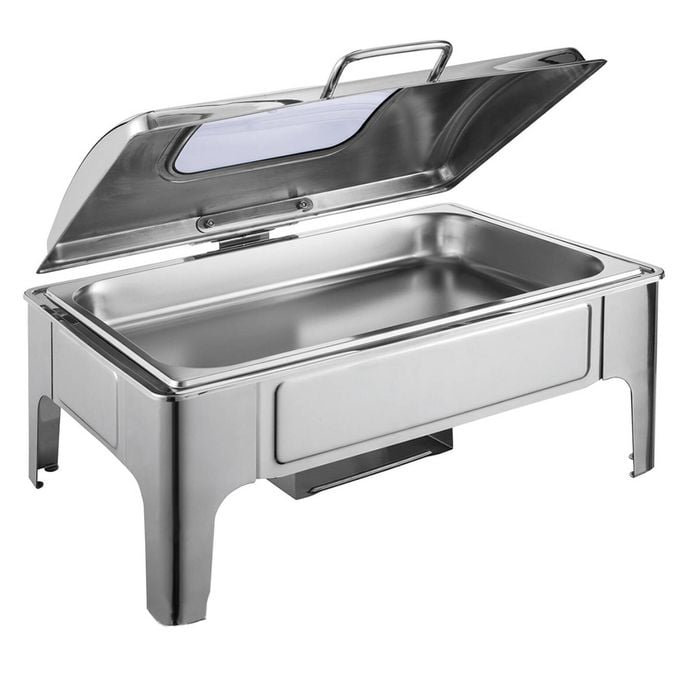 SOGA 9L Rectangular Stainless Steel Soup Warmer