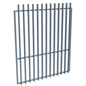 ProtectorAl 1201-1500W x 1800H Deep Ocean Aluminium Radiator Garden Gate