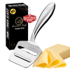 Gourmet Easy Cheese Slicer for Block Cheese, 2 Blades - Thin & Thick Slices