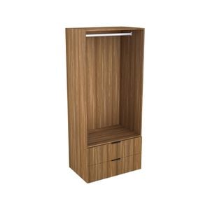 Lugna 2048 x 900 x 580mm Cove Hanging 2 Drawer Storage Cabinet
