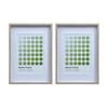 2PK Braz A2 Rome Image Photo Document Display Frame 42x59.4cm Beech
