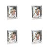 4PK Unigift Taylor Aluminium Home Photo/Picture Frame 10x15cm Assorted