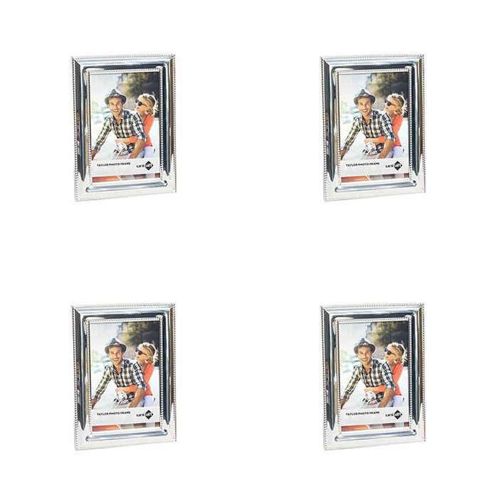 4PK Unigift Taylor Aluminium Home Photo/Picture Frame 10x15cm Assorted