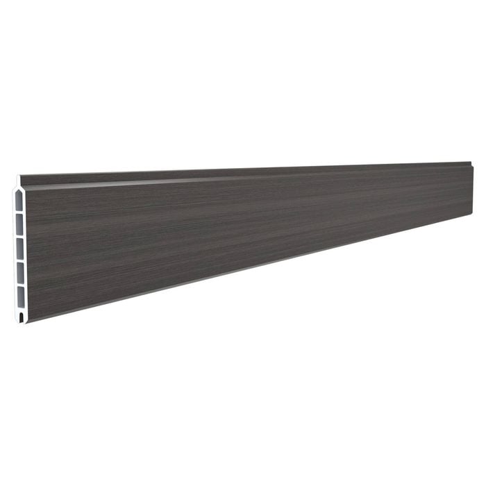 ProtectorAl 150 x 1765 x 20mm Dark Grey Composite Wood Slat Panel