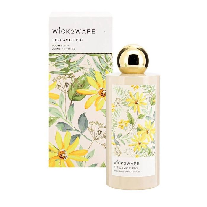 Ash Floral Room Spray Bergamot Fig Scent 200ml Luxury Home Fragrance
