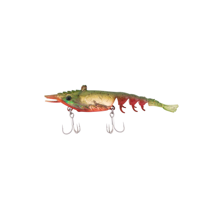 Berkley 2021 Shimma Shrimp 100mm Soft Vibe Fishing Lure Nuclear Shrimp