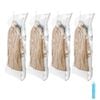 Catzon 4pack Hanging Vacuum Storage Bags With Manual Pump Sealable Space Saving