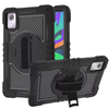 Rugged Stand Shockproof Hybrid Case with Strap For Lenovo Tab M11 2024 11" (TB330FU) - Black
