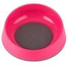 OH BOWL Magenta Pink Cats Hairball Prevention & Oral Health Care Bowl