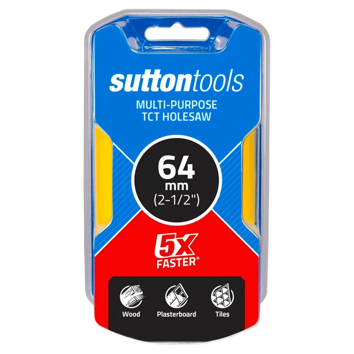 Sutton Tools 64mm TCT Multi Purpose Seamless Holesaw Bunnings Australia
