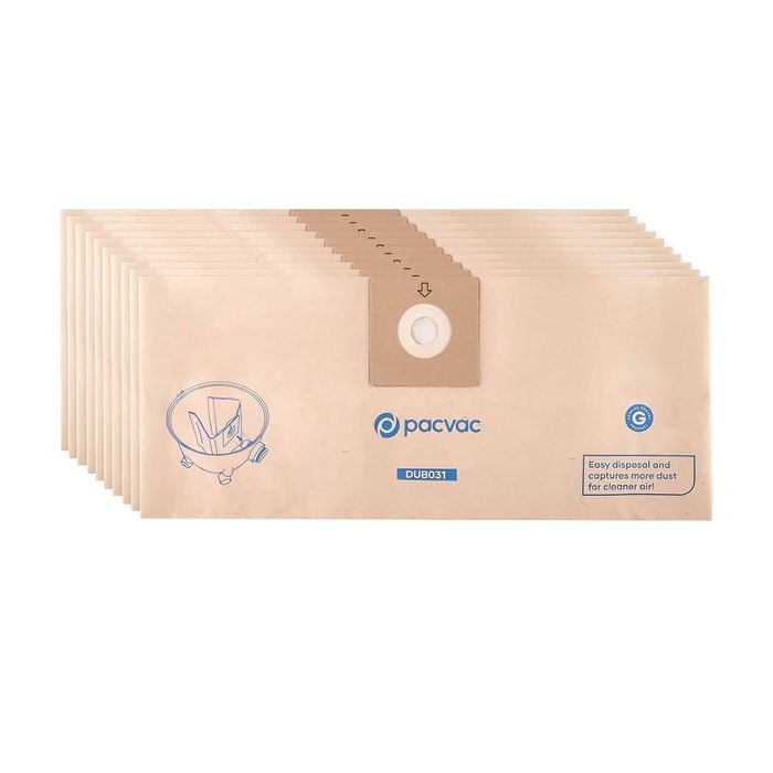 Pacvac Glide Bags 10 x Paper Sealed 15L, Genuine