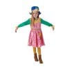 Rubie's Scarecrow Girls Halloween Costume with Dress, Neckerchief and Hat, Colour, 9-10 Years